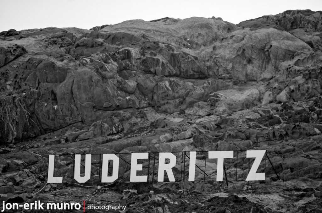 Luderitz even has it's own Hollywood sign.