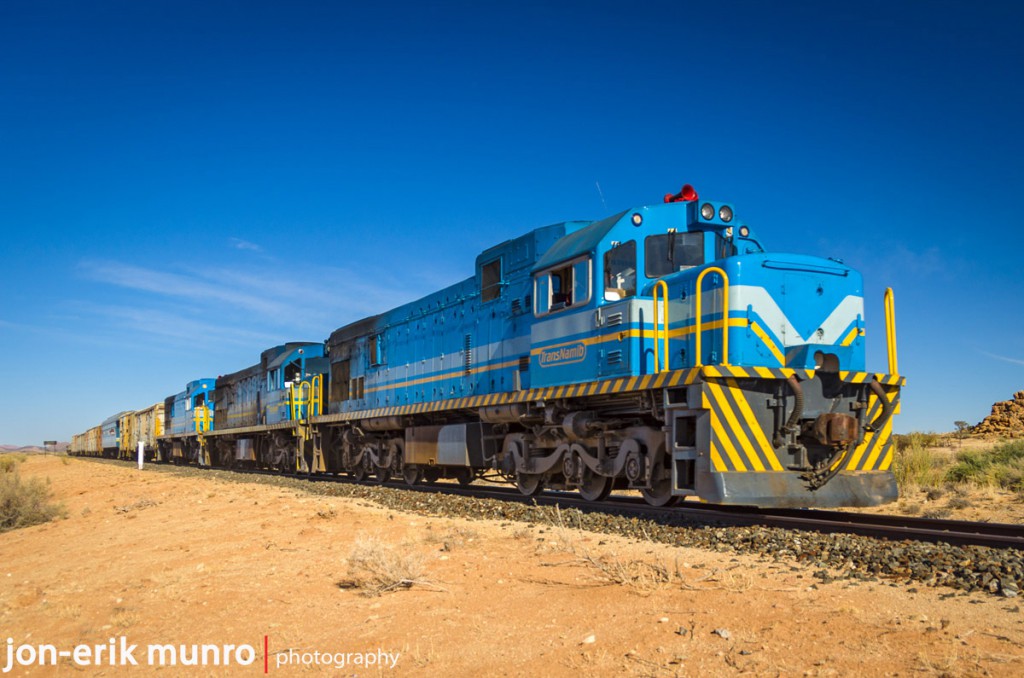 A Trans Namib goods train